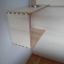 Une tête de lit ... Aux outils à main.