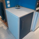 Petit vaisselier d'angle