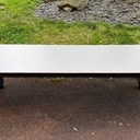 Table basse de jardin - plateau Trespa HPL