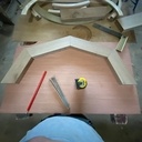 Maquette d’une anse de panier cintrée en 3 points