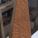 Les deux planches sont en "livre-ouvert" (les rainures se rejoignent à l'arête dorsale)