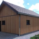 Construction d'un garage/atelier en ossature bois