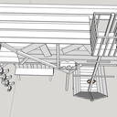 Lit cabanne/bateau pirate
