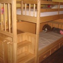 Lits superposés enfants