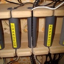 Rangement pour adaptateurs et cables