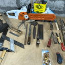 Vide Atelier de mon papa - outils anciens et neufs, et nombreuses quincailleries