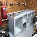 Une autre déclinaison de l'atelier système de Timothy WILMOTS: la défonceuse sous table