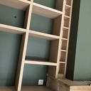 Bureau + Claustra + Bibliothèque + Enfilade