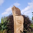 Tete d'indien en chêne