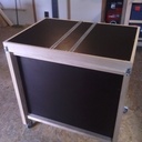 Meuble de mortaiseuse Hêtre et CP bakélisé