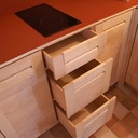 La petite cuisine en frêne