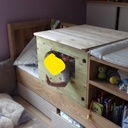 Le lit en mode petit garçon !