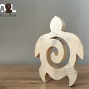 Tortue Déco en bois, fait main en chantournage