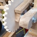 Gabarit à vis pour queues droits