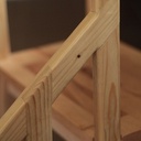 Tabouret Montessori customisé