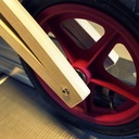 Draisienne en bois pour enfant