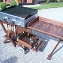 Support pour Plancha