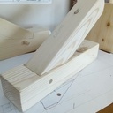 Assemblage embrèvement tenon mortaise