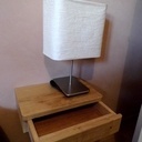 Table de chevet en chêne