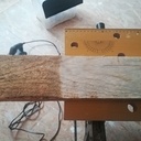 C'est avec ce projet que j'ai découvert le rabotage de planche de palette