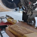 Un escalier de meunier droit sans prétention mais efficace!