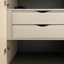 Dressing en mélaminé Vert Pâle et Vert Olive