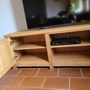 Meuble TV en chêne massif