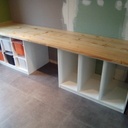 Meuble de rangement style Suédois sur mesure