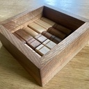 Jeu de quarto en noyer