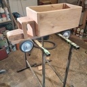 Petit Camion en chêne pour petit garçon. Juin 2022