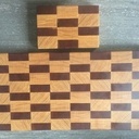 Planche à decouper en bois de bout