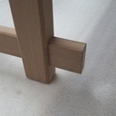 Petit banc et agenouilloir