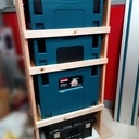 Rangement pour systainers.