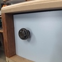 Console suspendue quart de rond