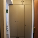 Placard d'entrée avec banc intégré