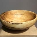 Saladier en érable échauffé