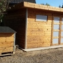 Restauration d'une cabane de jardin