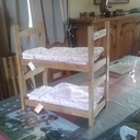 Lits superposés pour poupées