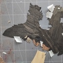 Marqueterie - Temps de chiens (2) - 41cm x 29cm