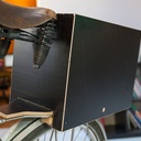 Porte-bagage vélo avec modules chaise enfant et caisse