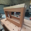 Banc de sciage et tréteaux bas