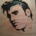 Mon premier portrait ................. le KING