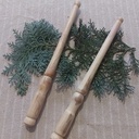 Toupie en baguette magique en pommier