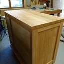 Casserolier en châtaignier