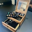 Boite à bijoux en noyer