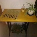 Restauration ancien bâti machine à coudre