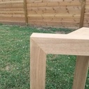 Tabouret en châtaignier