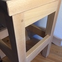 Tabouret en hêtre
