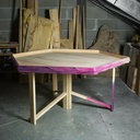 Table à jeu hexagonale