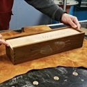 Boîte pour aiguilles à tricoter